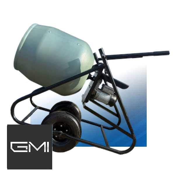 100L PVC Drum Electric Cement Mixer